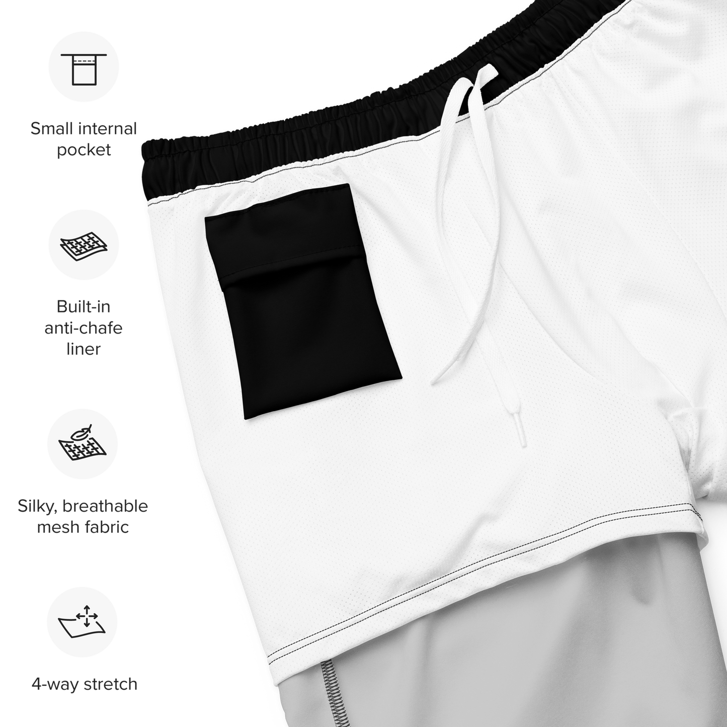 unchained lifestyle swim trunks