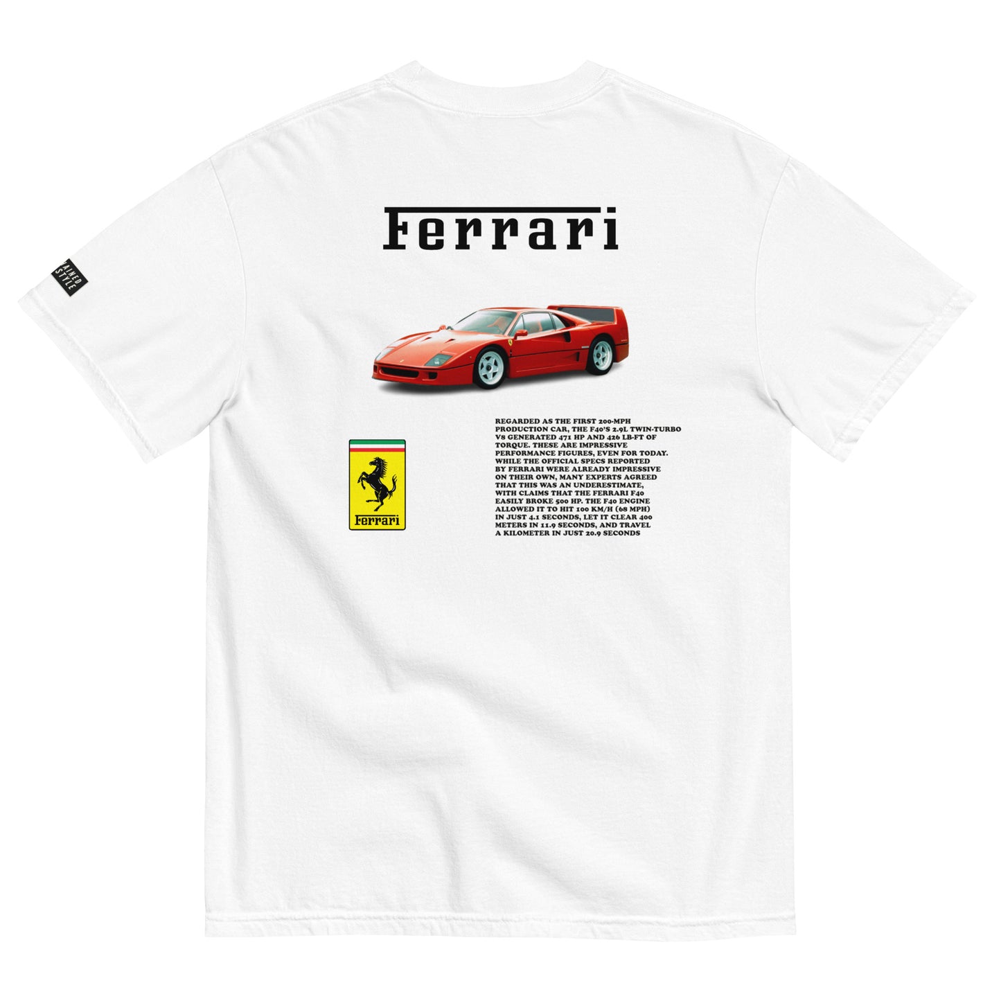 Unchained Lifestyle heavyweight t-shirt