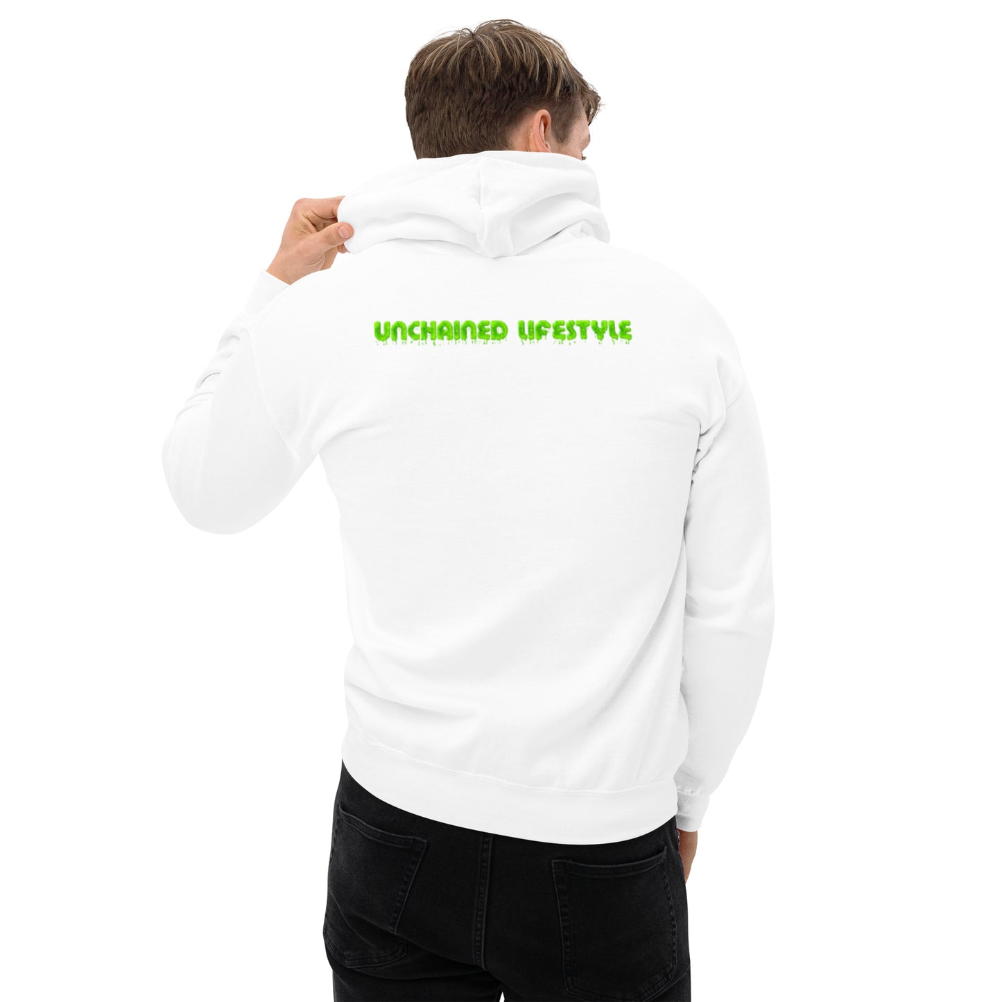 Unchained life style slimed hoodie