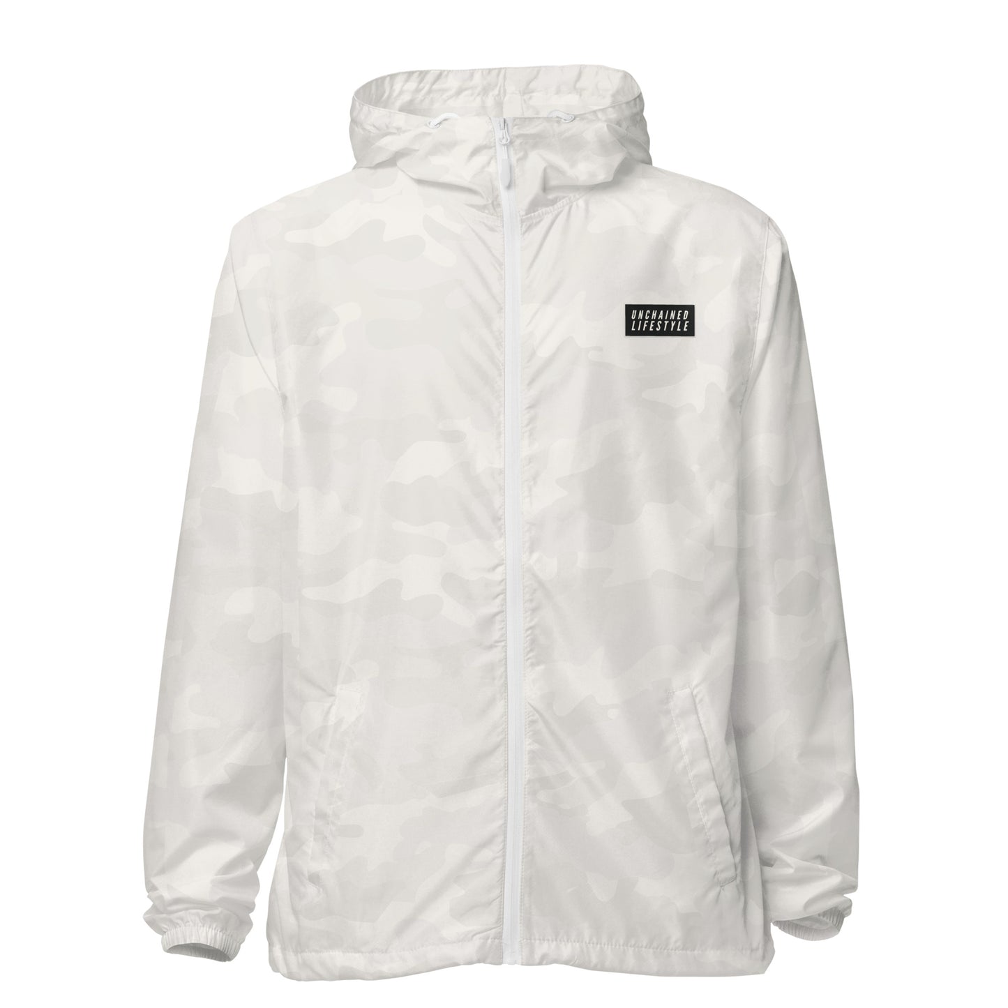 Unisex lightweight zip up windbreaker