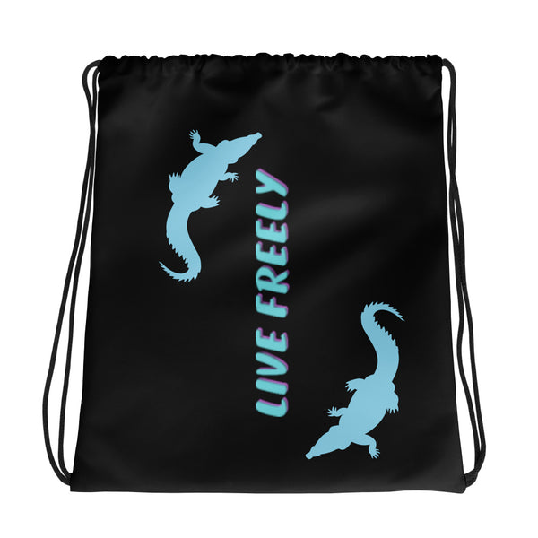 Drawstring bag – unchained lifestyle