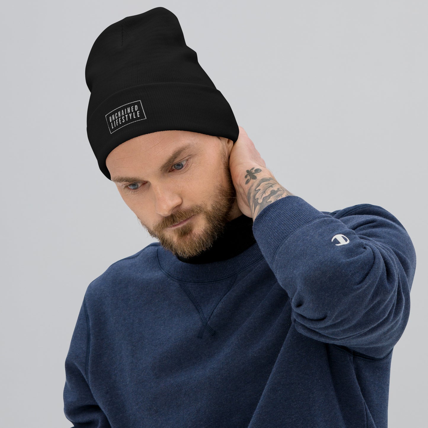 Unchained Lifestyle Embroidered Beanie