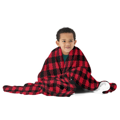 unchained life style flannel Throw Blanket