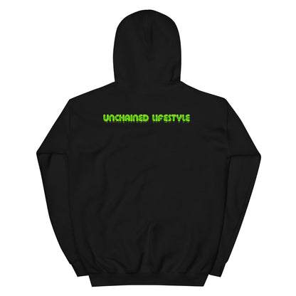 Unchained life style slimed hoodie