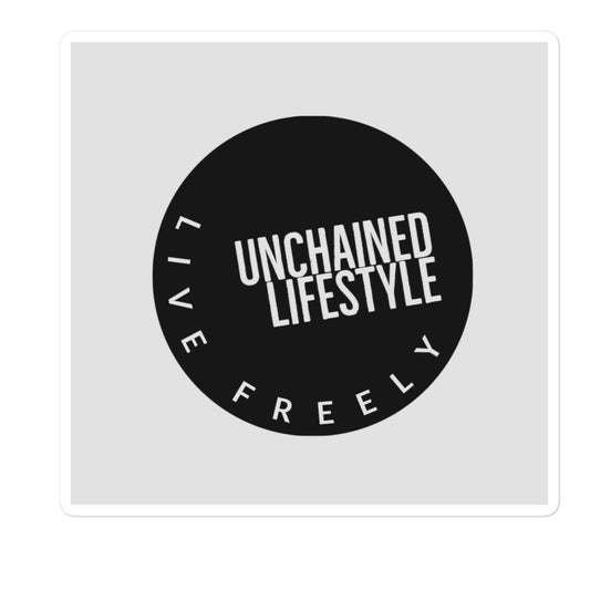 Unchained lifestyle sticker